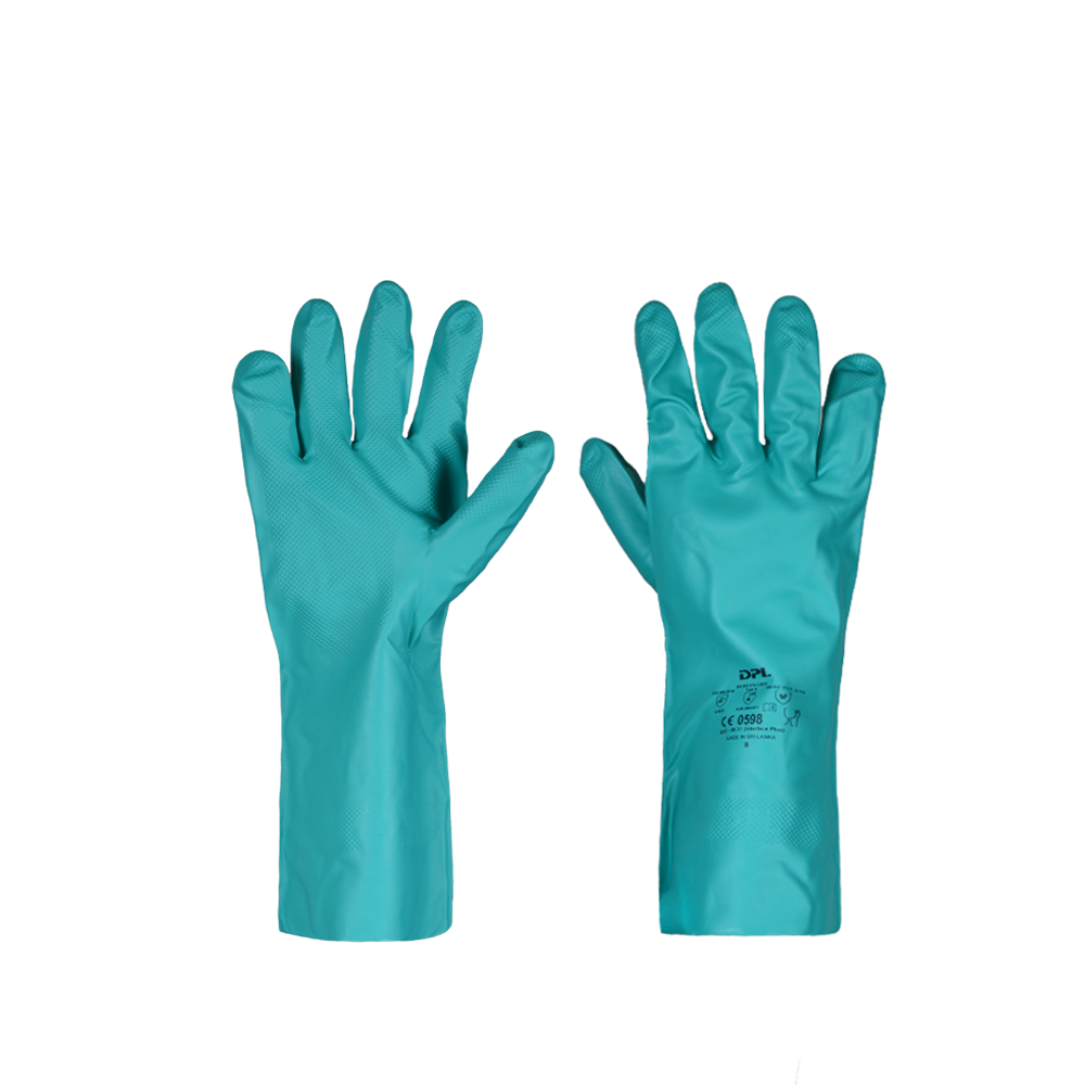 دستکش ایمنی  ضد حلال نیتریل DPL سریلانکا